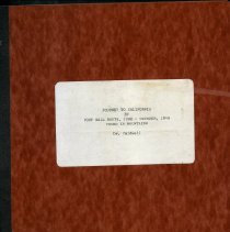 Journey to California by Fort Hall Route, June to Octr 1849, Found in Mountains
