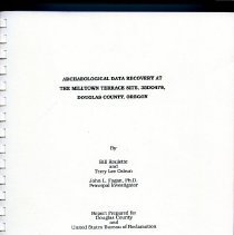Archaeological Data Recovery at the Milltown Terrace Site, 35DO478, Douglas County, Oregon