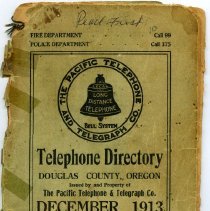 Telephone Directory - Douglas County, Oregon