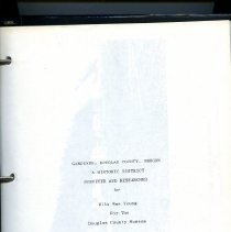 Gardiner, Douglas County, Oregon, A Historic surveyed and researched