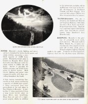 Roanoke Virginia Chamber of Commerce brochure, pages 8 & 9