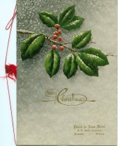 Christmas Dinner Menu