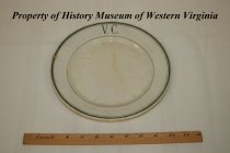 Dinner plate for Virginia College