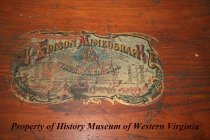 Wooden mimeograph box.