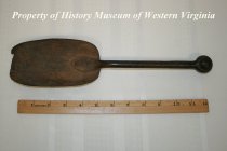 Hand-made, cast iron trowel.