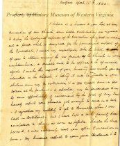 Letter from N.  W. Cobbs