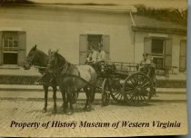 Fire Station No. 1's Chemical Wagon, circa 1895