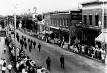 President Franklin Roosevelt in Salem, 1934