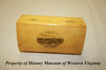 Wooden souvenir box for Lake Spring, Salem, VA.