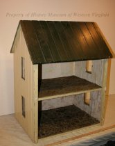 Wooden dollhouse