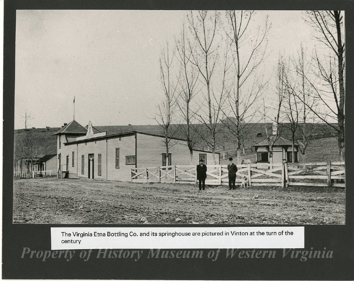 Virginia Etna Bottling Co in Vinton The Virginia Etna Bottling Co