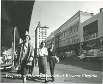 Campbell Avenue Looking East From 1st Street SW, circa 1950s