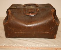 Man's Leather Suitcase
