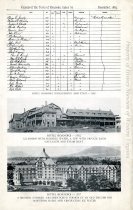 Commemorative menu, 75 years