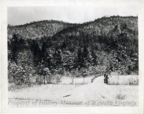Snow Scene on Mason[s Creek