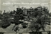 Hotel Roanoke with Gardens, circa 1936