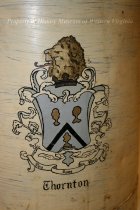 Coat of Arms on Milk Can