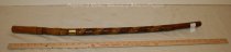 Cane Carved from Wood Grown at Stonewall Jackson's Grave