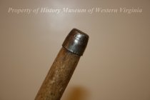 Metal Tip of Wooden Cane