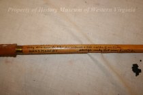 Wooden Cane with Decorated Handle