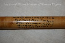 Wooden Cane, Handle Missing