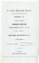 St. Paul's Service Program, page 1