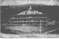 Roanoke Hospital Postcard, front