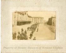 V.P.I Battallion Returning from Dinner