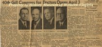 40th Gill Congress for Doctors Opens April 3
