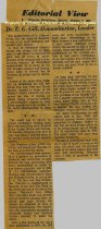 Newspaper article