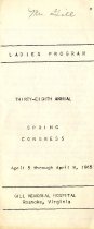 Spring Congress program
