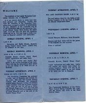 Spring Congress program