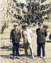 Dr. Gill and Guests of Honor, 1943