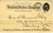 Laughton Postcard, page 1