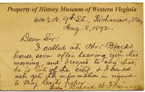 Flournoy Postcard, page 2