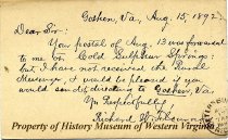 RWFlournoy Postal Card, page 2