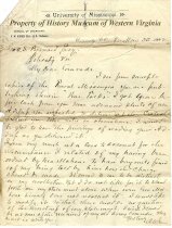 RWJones Letter, page 1