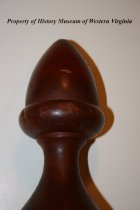 Finial Atop Post of Head/Foot Board of Bed