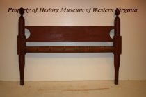 Wooden Headboard with Orignial Red-wash Stain