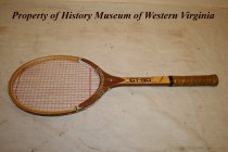 Wooden "Garcia GT-90" Tennis Racket