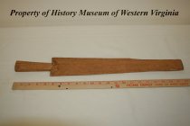 Wooden, Flax-scutching Board