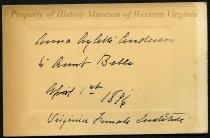 Anna Aylett Anderson, back