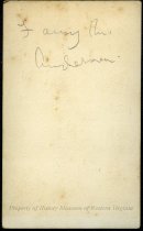 Fanny M. Anderson, back