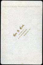 Wm. A. Anderson, back