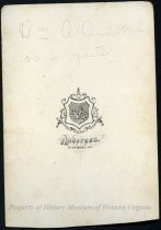 Wm. A. Anderson, back