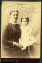 Judith Nicoll Anderson and nurse, front