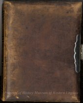 Brown Album marked 'Album' Cover