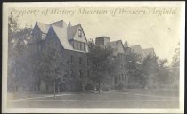 Vine-covered building