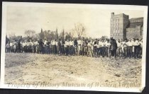 Young men readying for competition