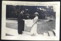Graduate and woman with diploma